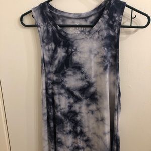 Blue Tye Dye American Eagle Outfitters Tank
